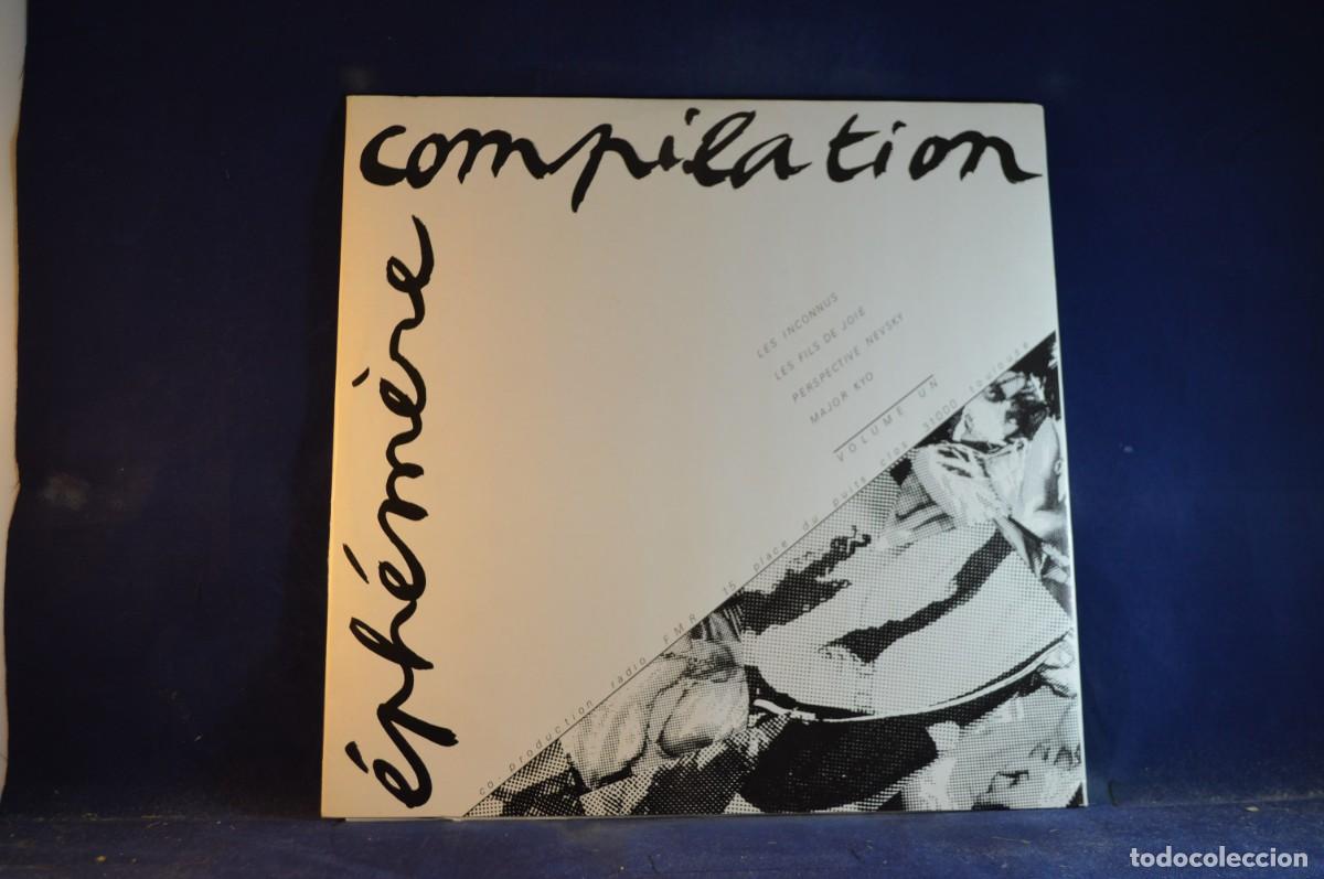 Discos de vinilo: VARIOUS &ndash; &Eacute;PH&Eacute;M&Egrave;RE COMPILATION - VOLUME UN - LP - Foto 2