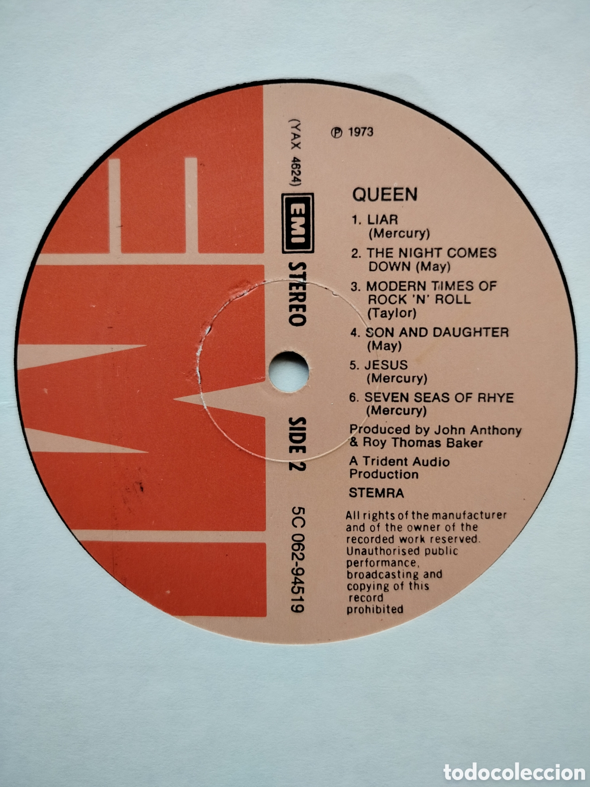 Discos de vinilo: Defectuoso Queen I UK - Foto 3