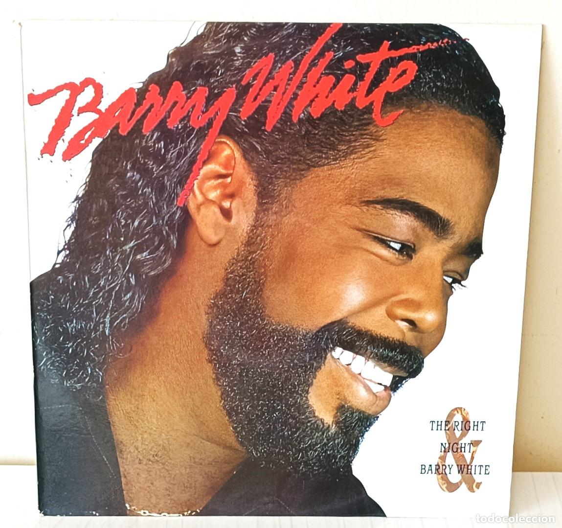 Discos de vinilo: BARRY WHITE - THE RIGHT NIGHT AND... A&M - 1987 - Foto 1