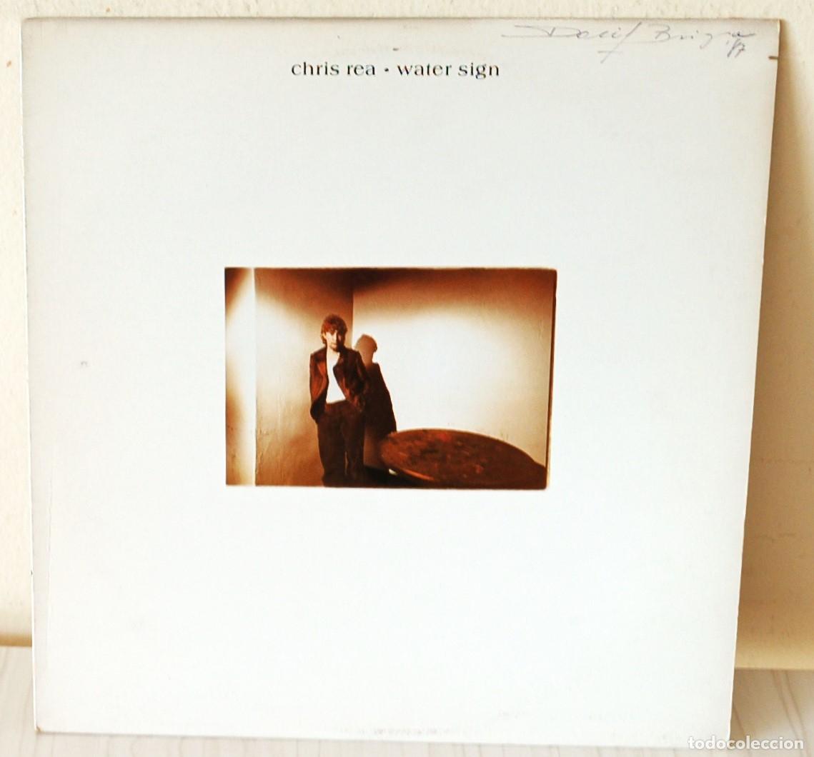 Discos de vinilo: CHRIS REA - WATER SIGN MAGNET EDIC. CANADA - 1983 - Foto 1