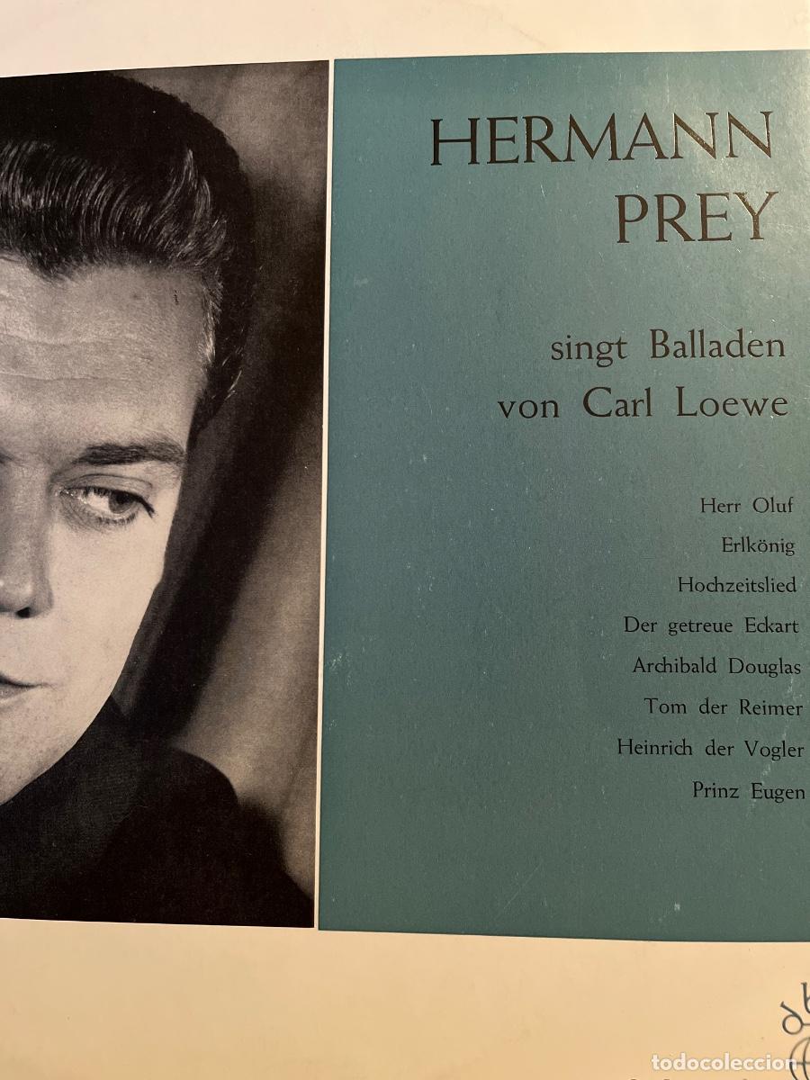 Discos de vinilo: Hermann Prey canta Baladas de Carl Loewe - Foto 1