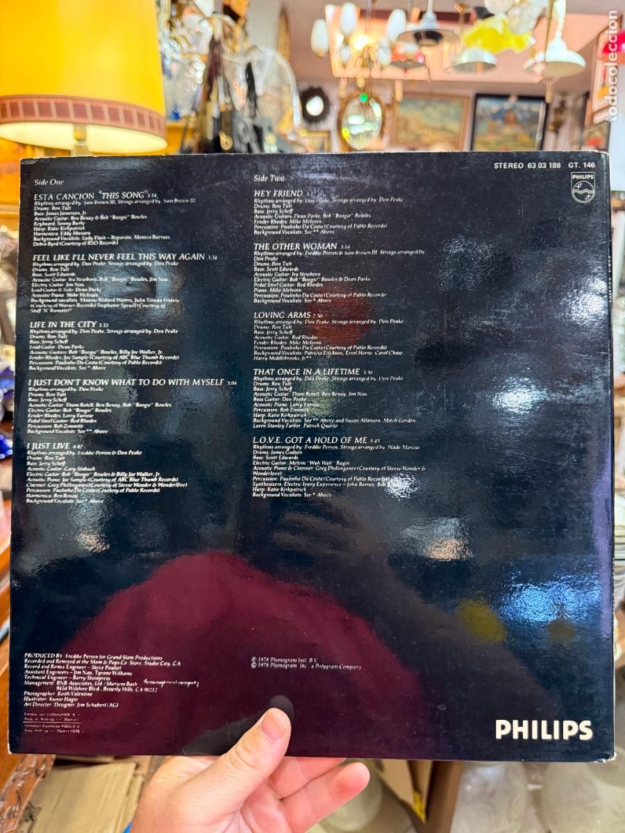 Discos de vinilo: LP DEMIS ROUSSOS - LONDON - Foto 2