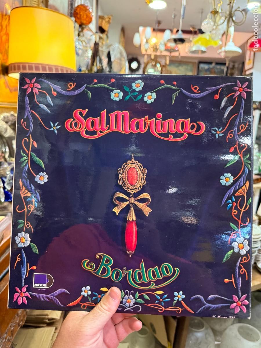 Discos de vinilo: LP SALMARINA - BORDAO - Foto 1