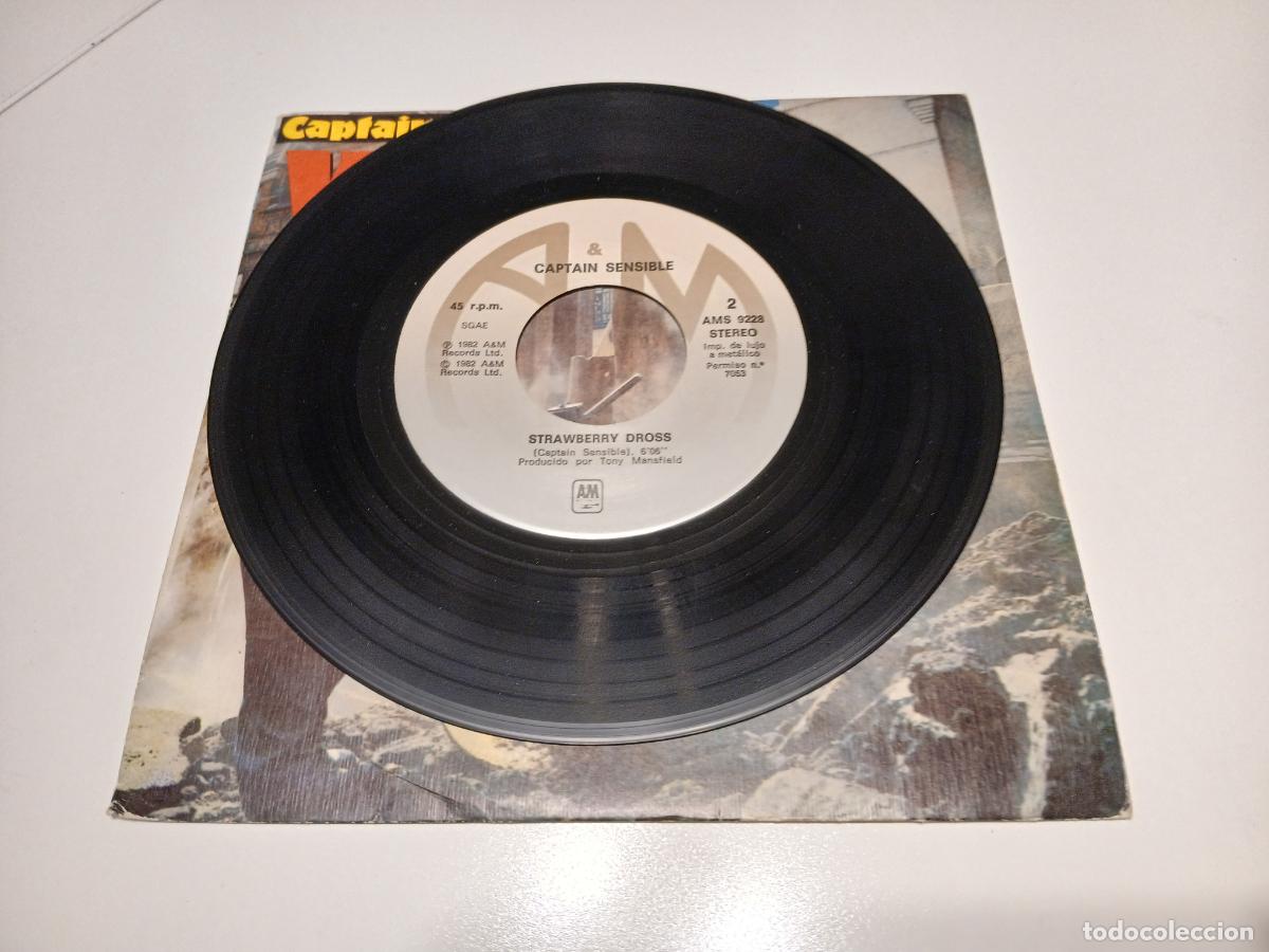 Discos de vinilo: Captain Sensible -wot- (1982) single 7&rdquo; - Foto 4