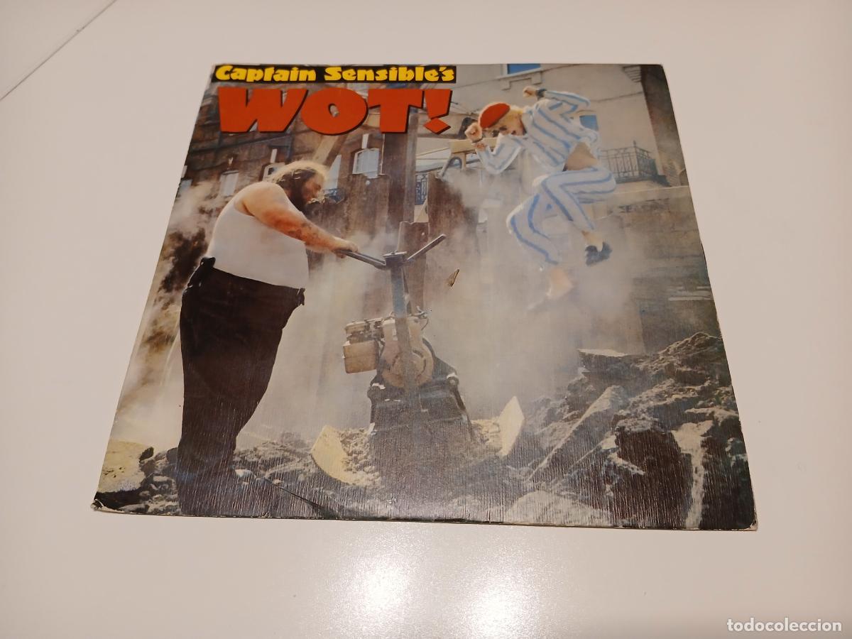 Discos de vinilo: Captain Sensible -wot- (1982) single 7&rdquo; - Foto 1