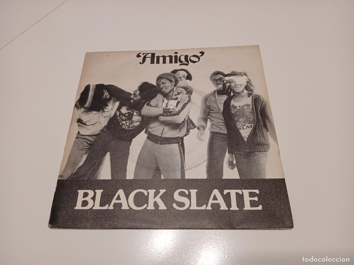 Discos de vinilo: Black slate -Amigo- (1980) single 7&rdquo; - Foto 1