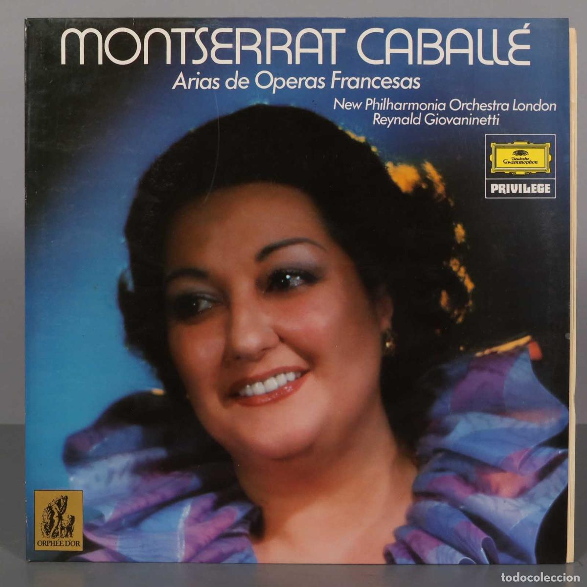 Disques de vinyle: LP. Caball&eacute; / New Philharmonia Orchestra London, Reynald Giovaninetti &ndash; Arias De Operas Francesas