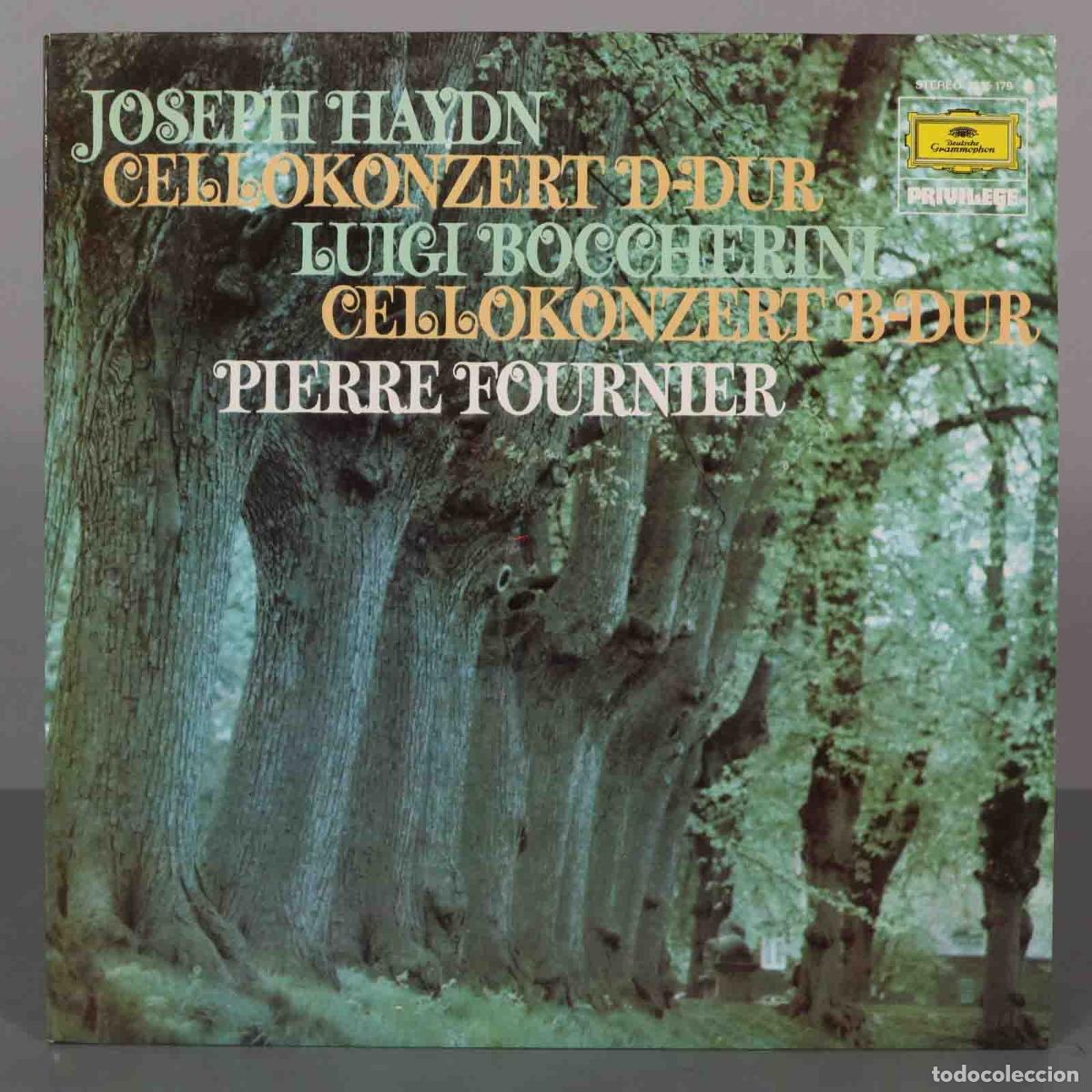Dischi in vinile: LP. Haydn / Luigi Boccherini, Pierre Fournier &ndash; Cellokonzert D-Dur / Cellokonzert B-Dur