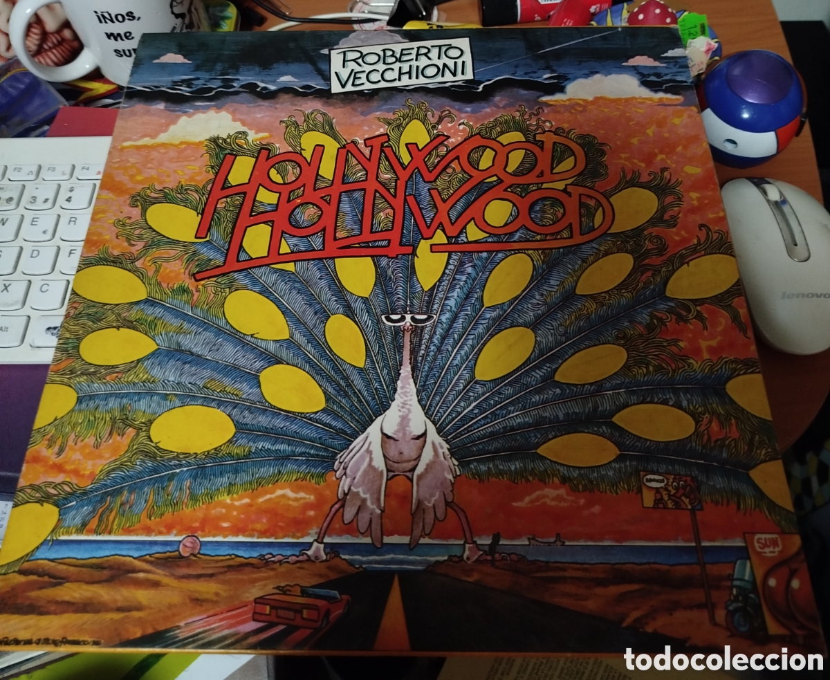Discos de vinilo: Roberto Vecchioni - Hollywood Hollywood - Foto 1