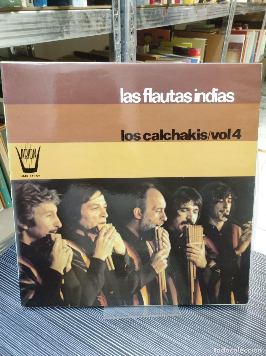 Discos de vinilo: Los Calchakis &ndash; Las Flautas Indias, Vol. 4 - Foto 1