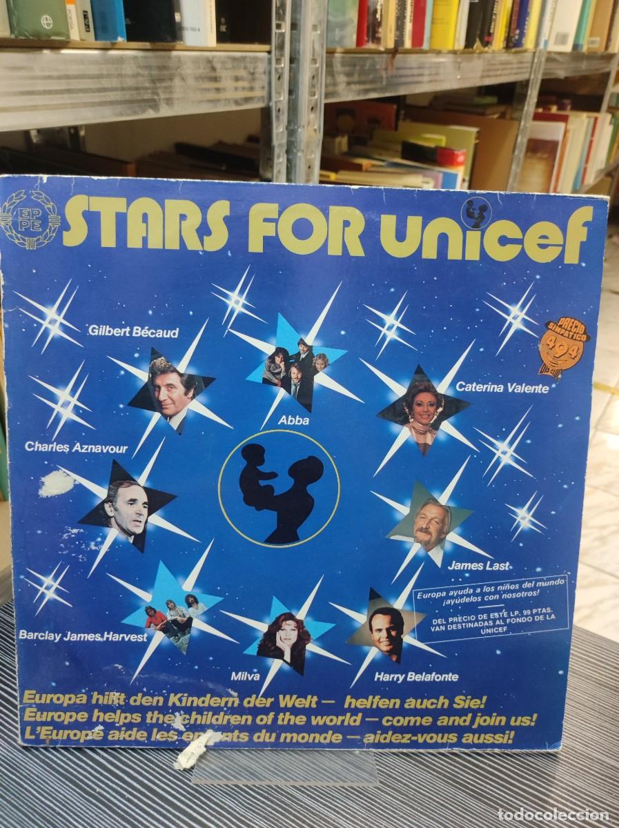 Discos de vinilo: Stars For Unicef EXITOS - Foto 1