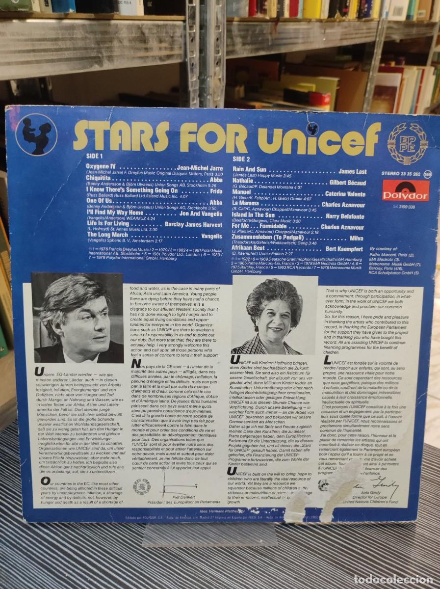 Discos de vinilo: Stars For Unicef EXITOS - Foto 2