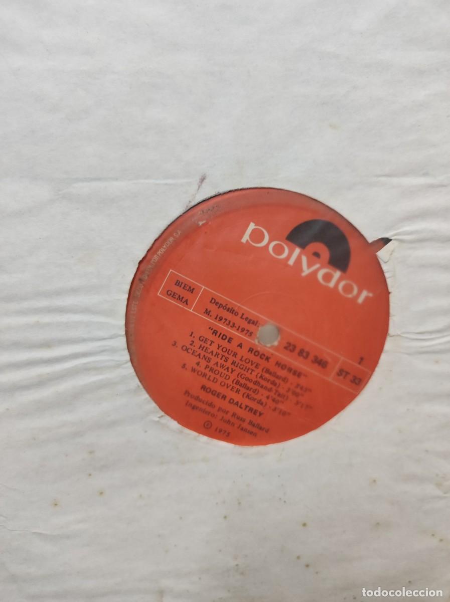 Discos de vinilo: Roger Daltrey &ndash; Ride A Rock Horse - Foto 1