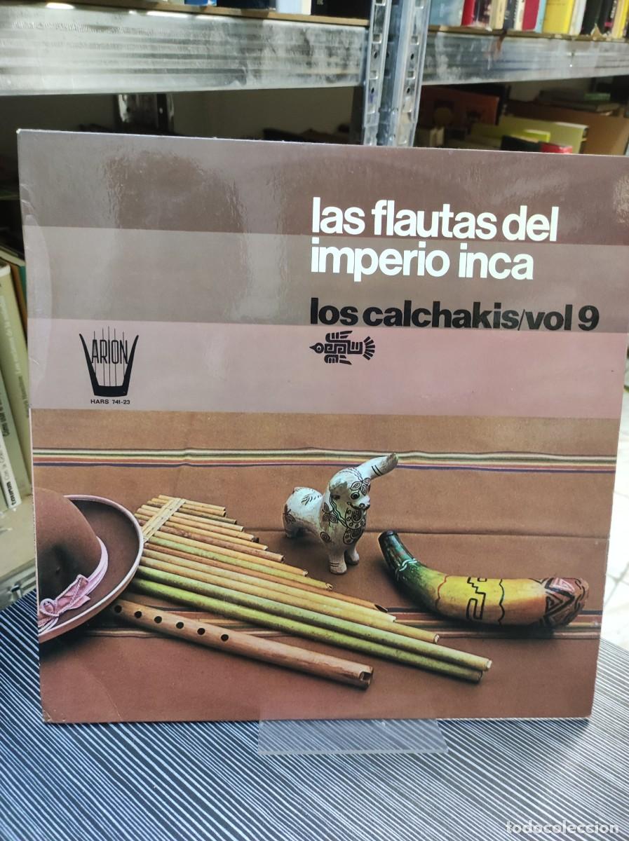 Discos de vinilo: Los Calchakis &ndash; Las Flautas Del Imperio Inca / Vol 9 - Foto 1