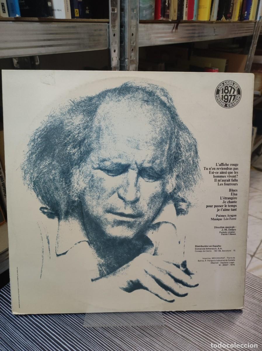 Discos de vinilo: Ferr&eacute; &middot; Aragon &ndash; El Cartel Rojo - Foto 2