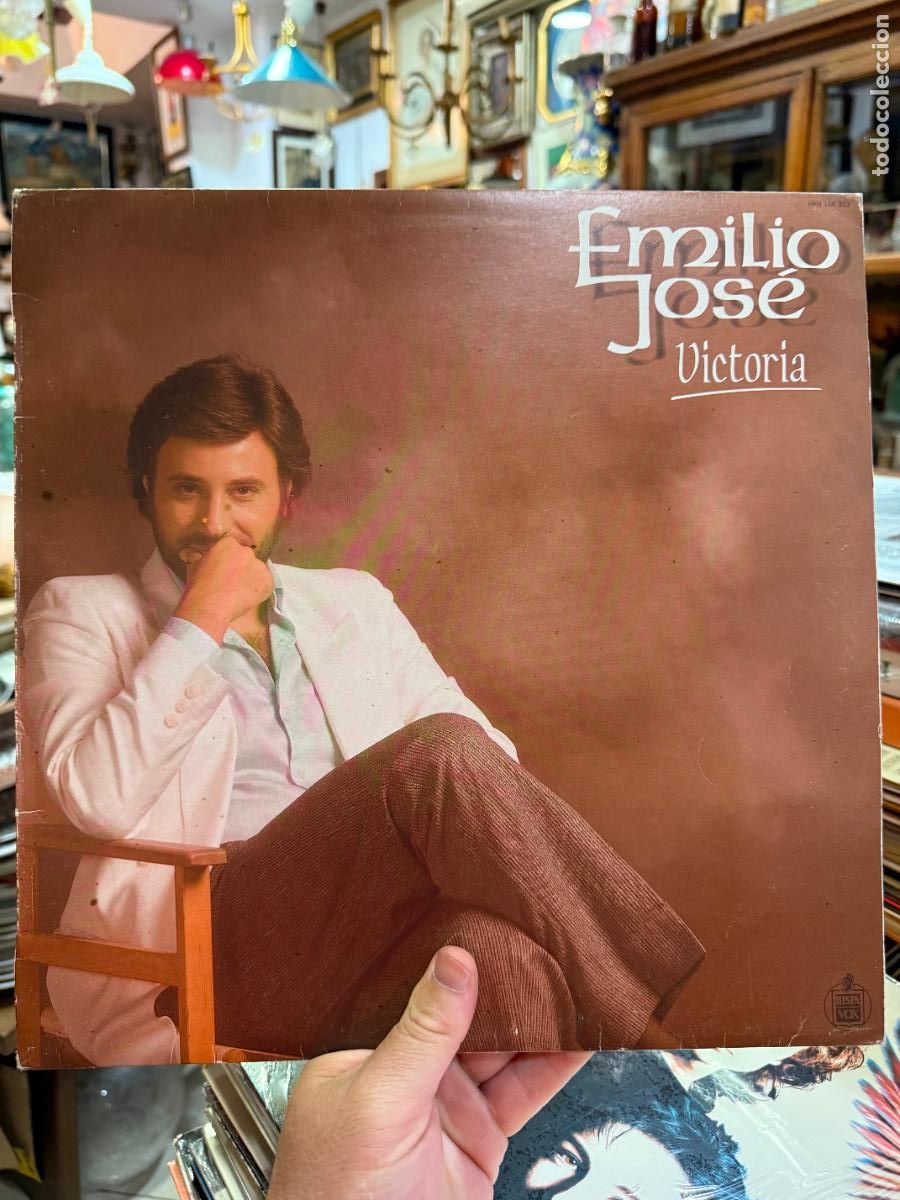 Discos de vinilo: LP EMILIO JOSE - VICTORIA - Foto 1