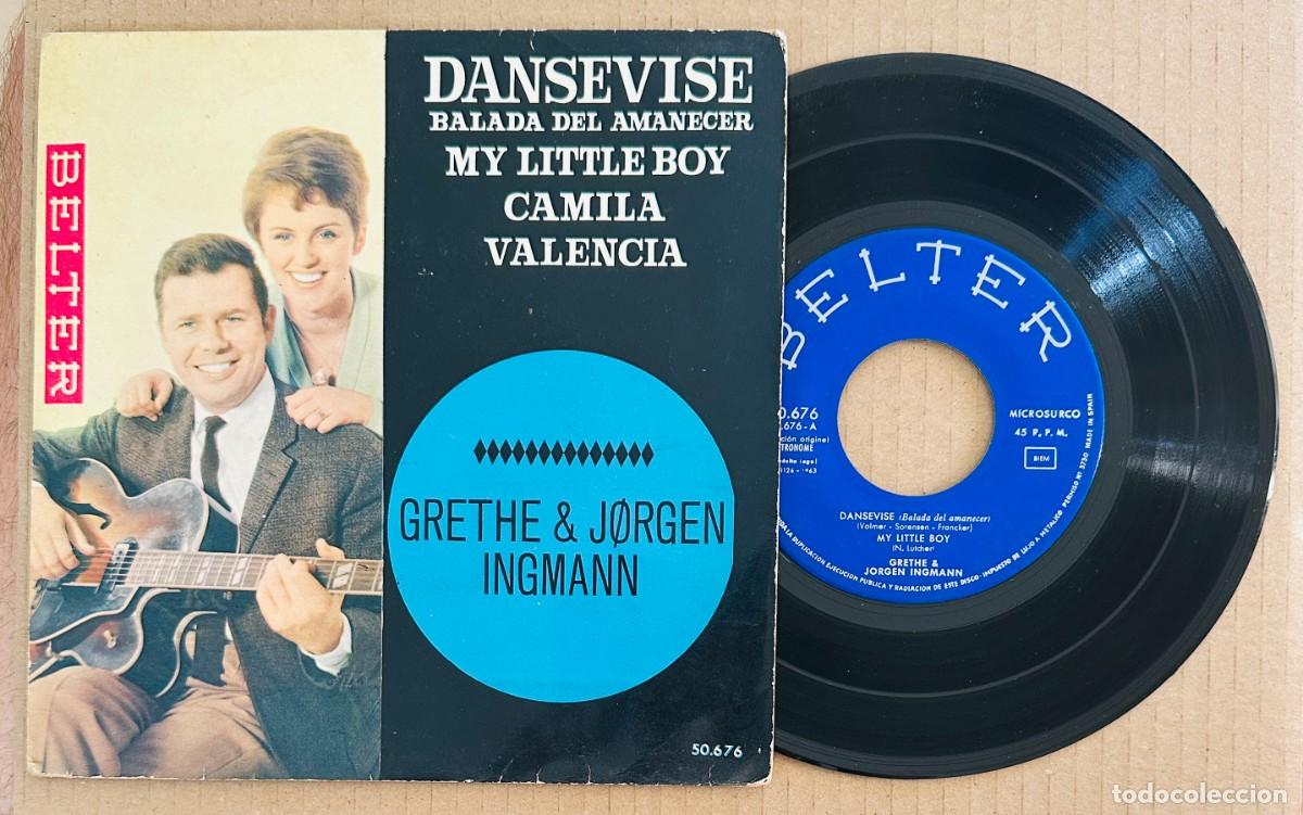 Vinyl-Schallplatten: GRETHE JORGEN INGMANN EP DANSEVISE BELTER 1963