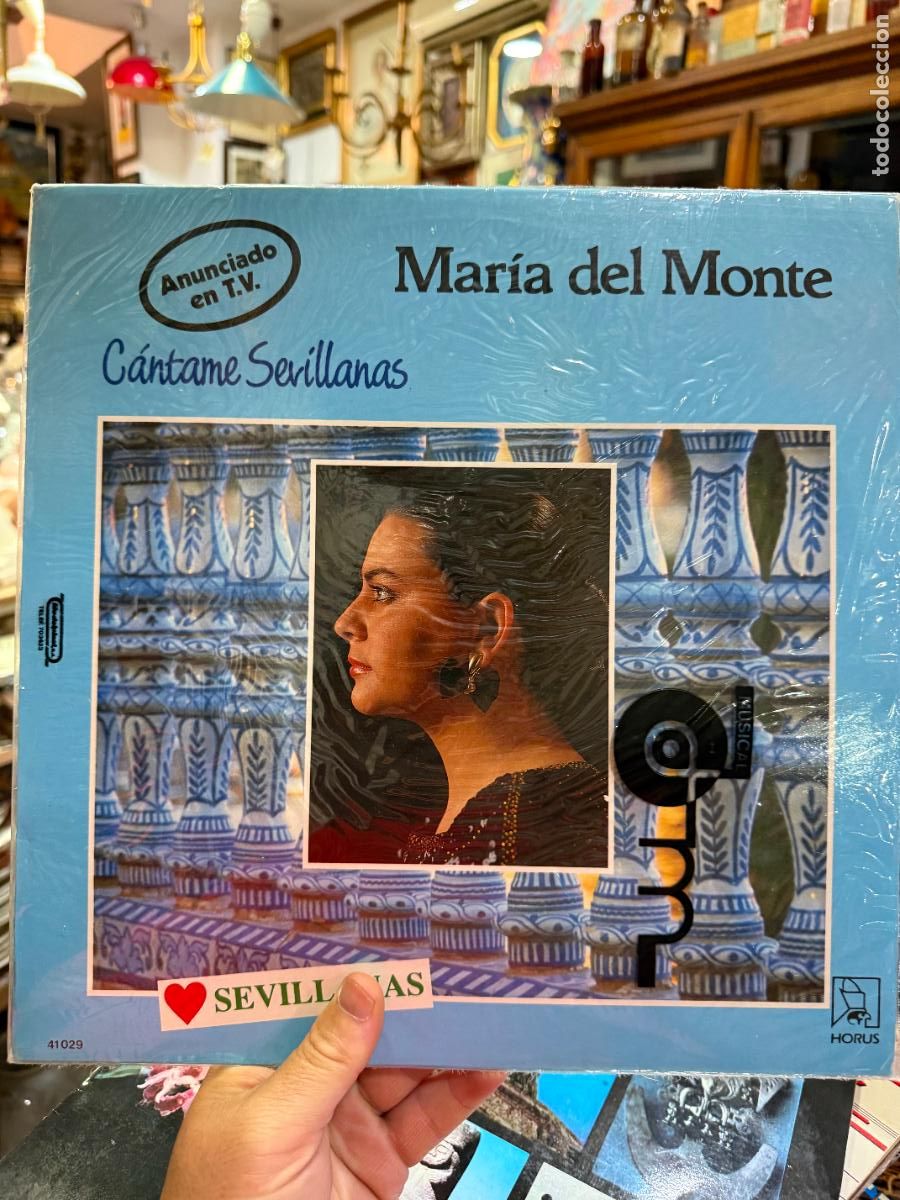 Discos de vinilo: LP MARIA DEL MONTE -- - Foto 1