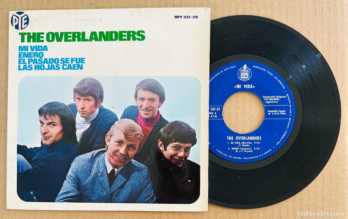 Discos de vinilo: THE OVERLANDERS EP MI VIDA PYE 1966 - Foto 1