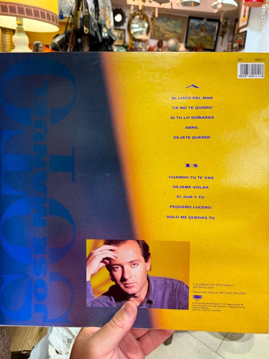 Discos de vinilo: LP JOSE MANUEL SOTO - DEJATE QUERER - Foto 2