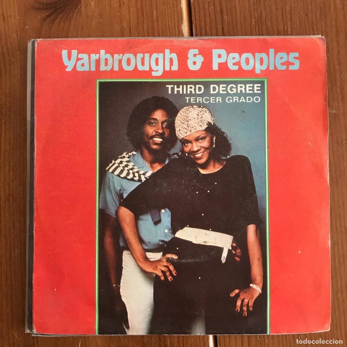 Discos de vinilo: YARBROUGH & PEOPLES - THIRD DEGREE - SINGLE MERCURY 1980 - Foto 1