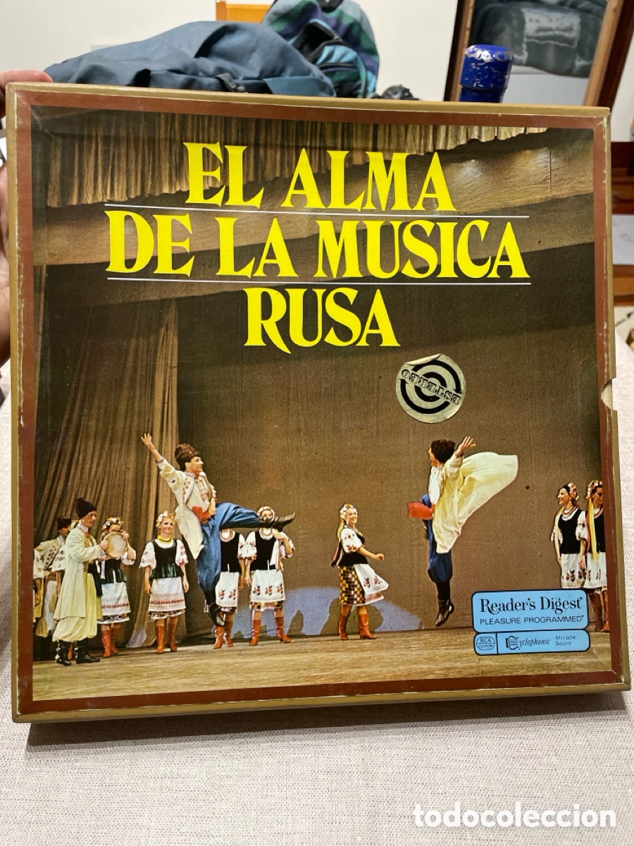 Disques de vinyle: El alma de la m&uacute;sica rusa &ndash; Reader&rsquo;s Digest / RCA (Caja 10 vinilos)