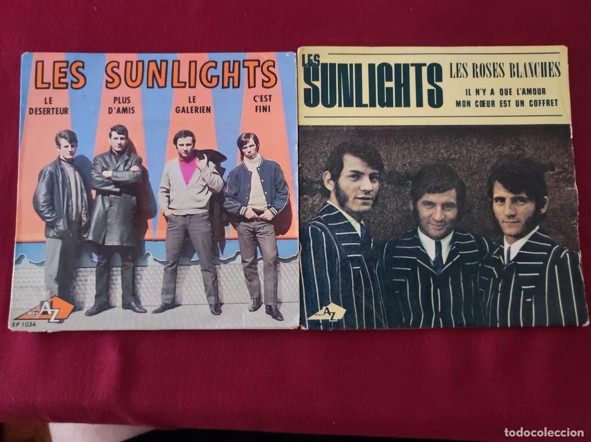 Discos de vinilo: Lote: Les Sunlights 2 eps - Foto 1