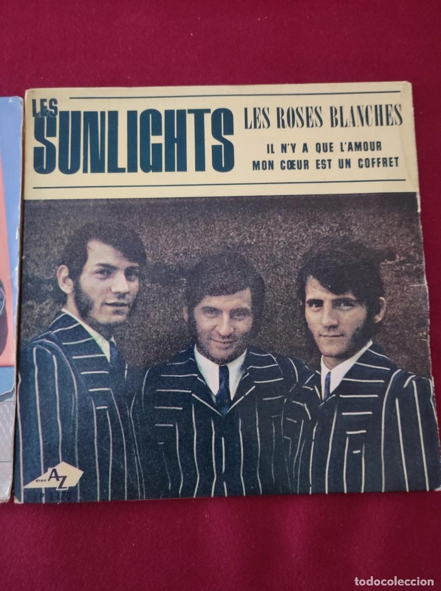 Discos de vinilo: Lote: Les Sunlights 2 eps - Foto 3