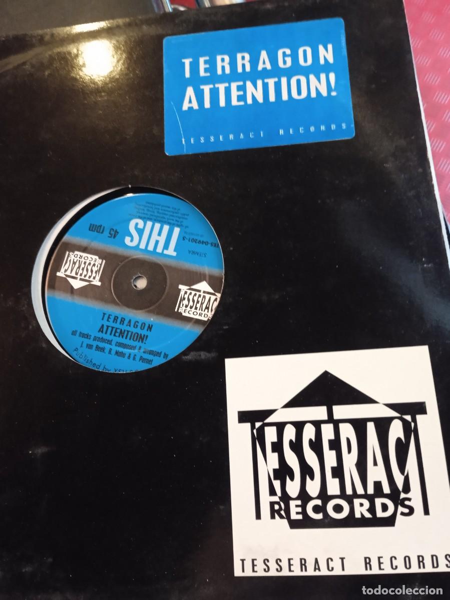 Discos de vinilo: TERRAGON- ATTENTION! MAXISINGLE - Foto 1