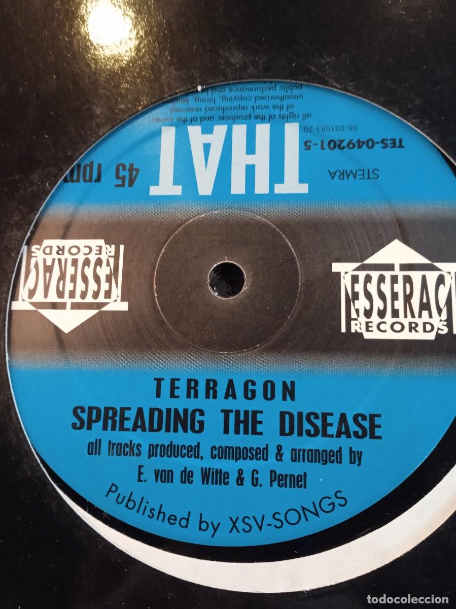 Discos de vinilo: TERRAGON- ATTENTION! MAXISINGLE - Foto 2