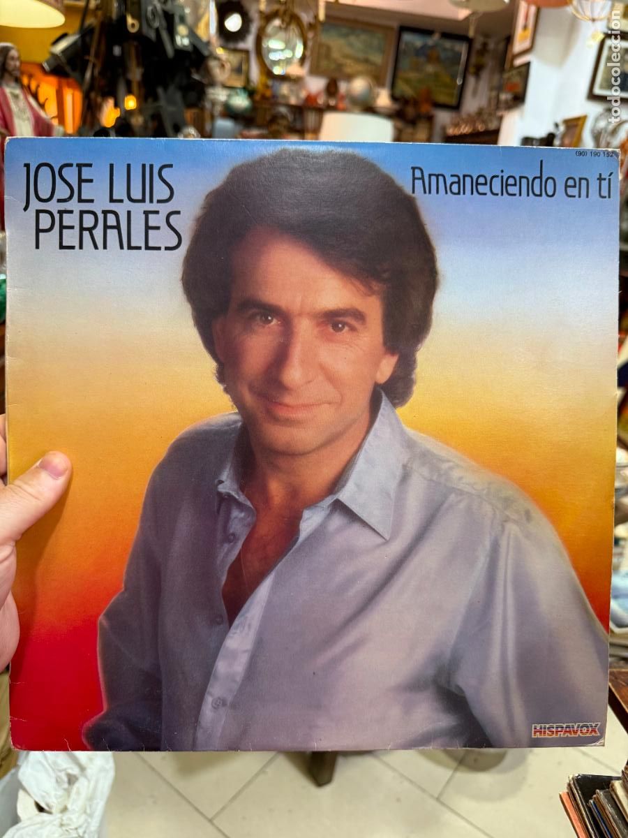 Discos de vinilo: LP JOSE LUIS PERALES - AMANECIENDO EN TI - Foto 1