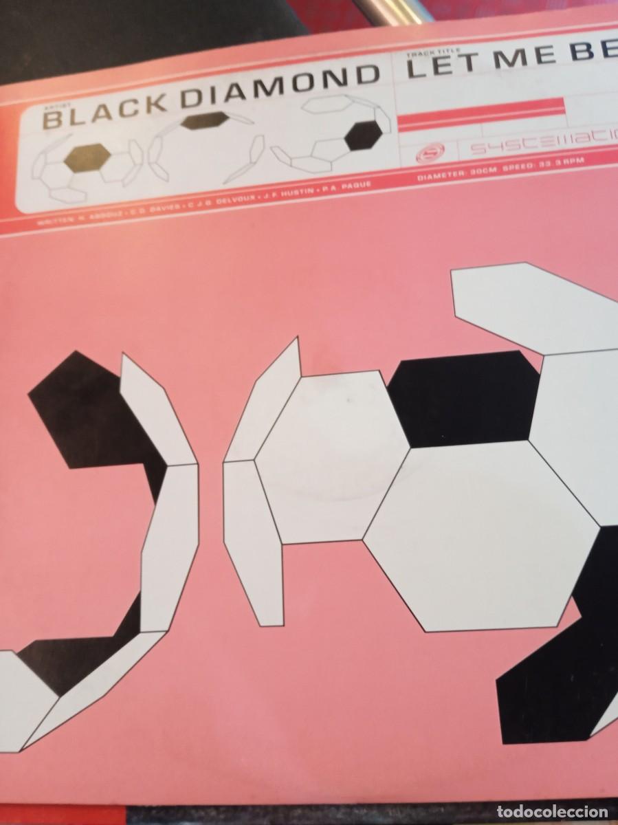 Discos de vinilo: black diamond- let me be. maxisingle. - Foto 1