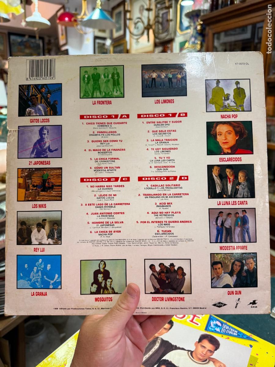 Discos de vinilo: LP EL GOLFO 24 EXITOS EN VERSIONES ORIGINALES - Foto 2
