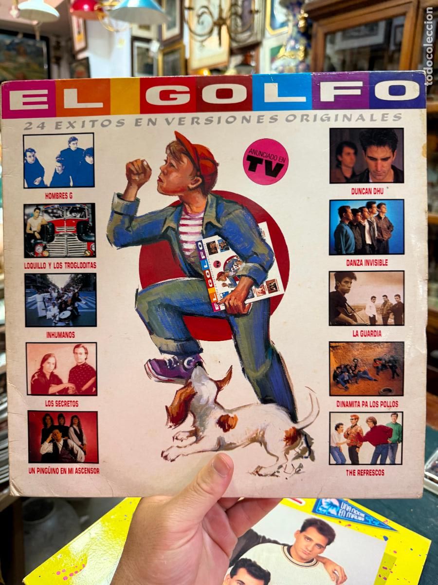 Discos de vinilo: LP EL GOLFO 24 EXITOS EN VERSIONES ORIGINALES - Foto 1