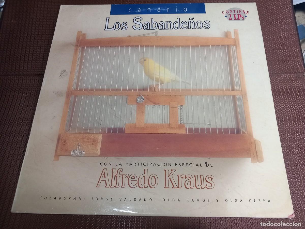 Discos de vinilo: Los Sabande&ntilde;os / Canario / DOBLE LP - Foto 1