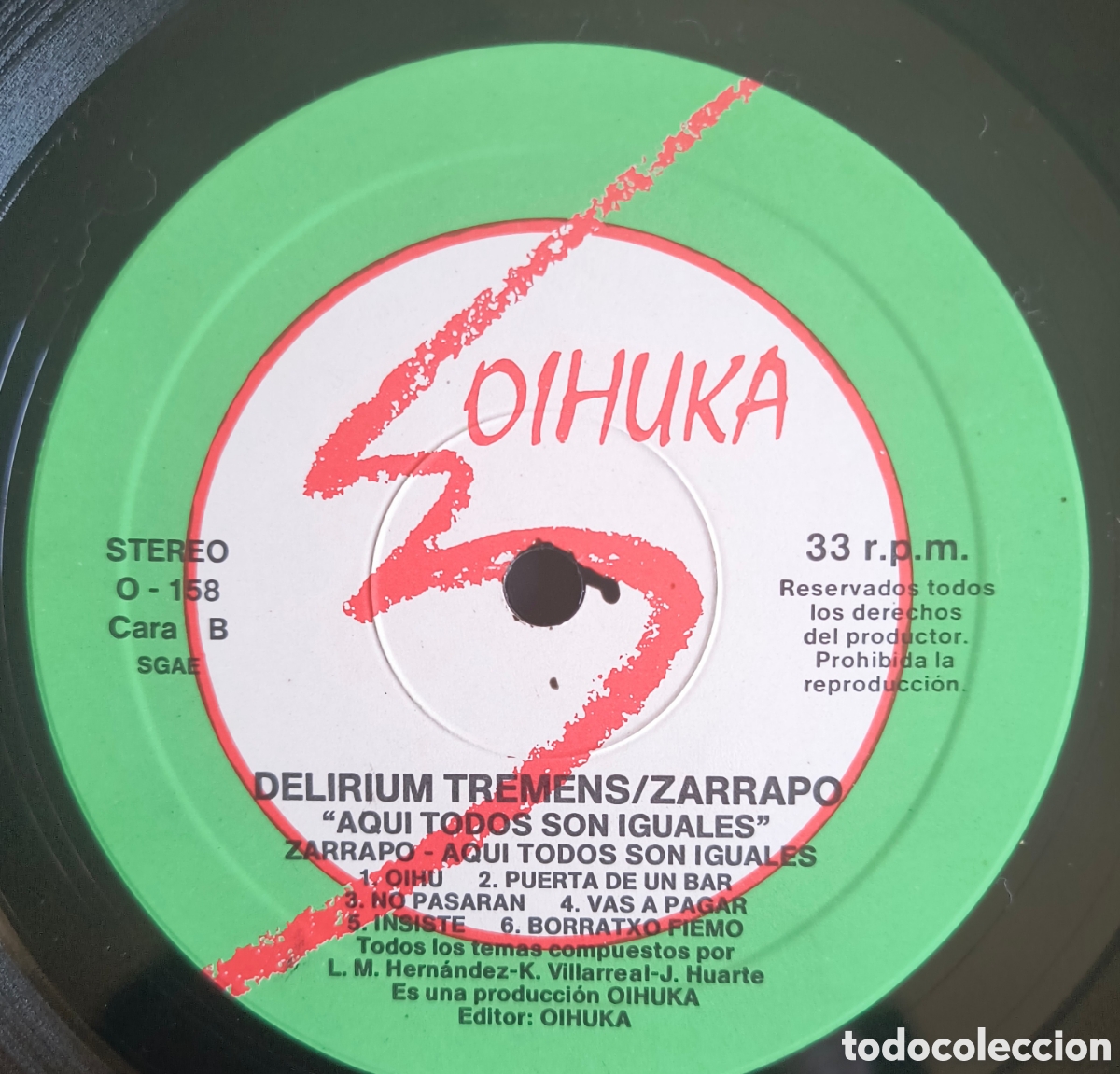 Discos de vinilo: DELIRIUM TREMENS + ZARRAPO - Foto 4