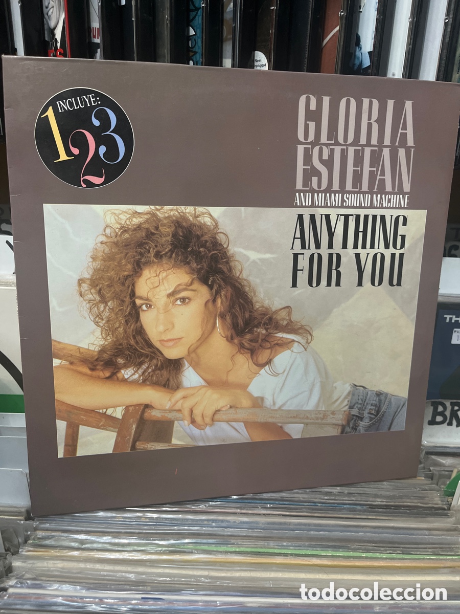Discos de vinilo: gloria estefan anything for you - Foto 1