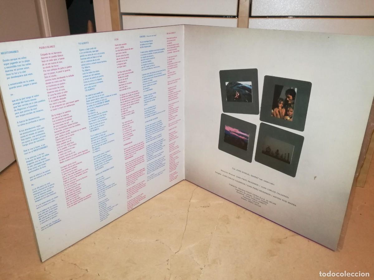 Discos de vinilo: JOAN MANUEL SERRAT-MEDITERRANEO-GATEFOLD - Foto 3