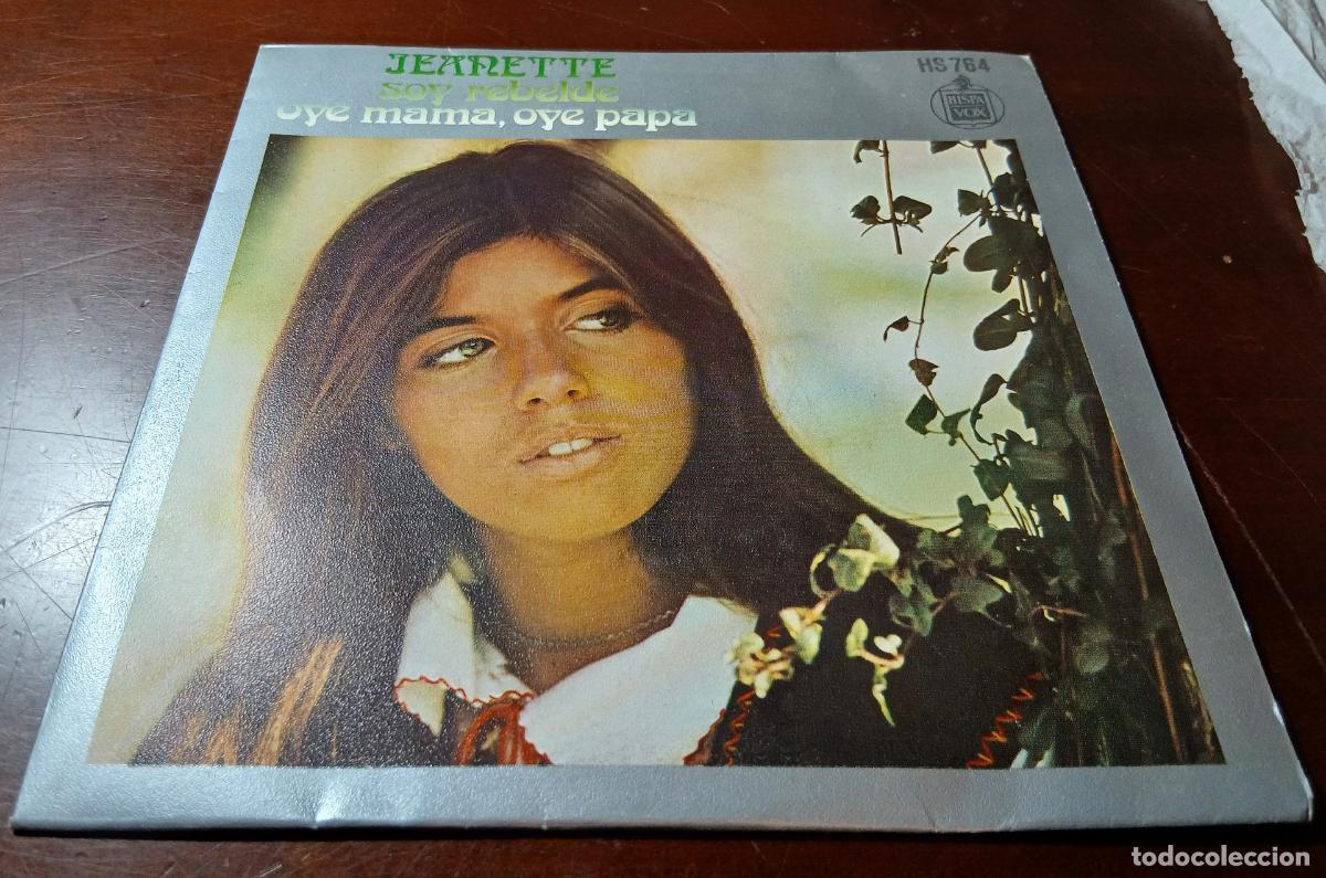Discos de vinilo: JEANETTE - SOY REBELDE - SINGLE - 1971 - MBE - Foto 1