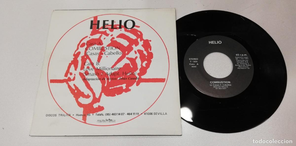 Discos de vinilo: SCO102-Helio - Combusti&oacute;n (7&rdquo;, Single) - Foto 2