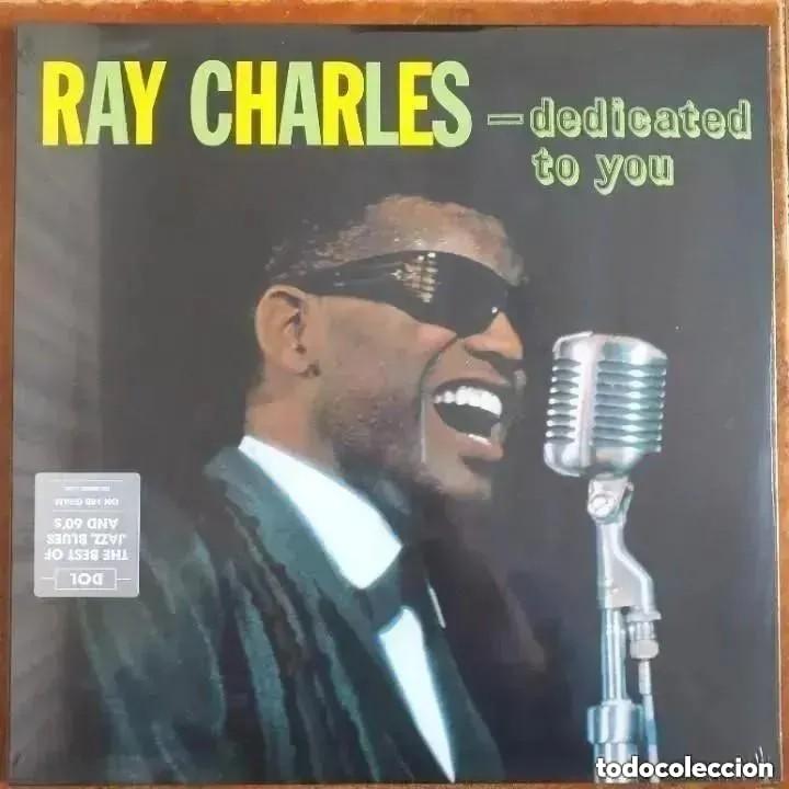 Discos de vinilo: RAY CHARLES - ... DEDICATED TO YOU (LP) PRECINTADO !!!! - Foto 1