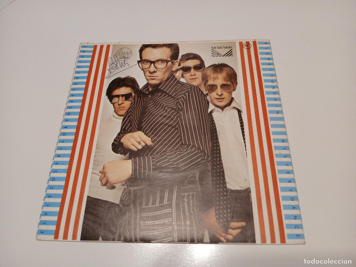 Discos de vinilo: Elvis Costello -Watching the detectives- (1978) single 7&rdquo; - Foto 6