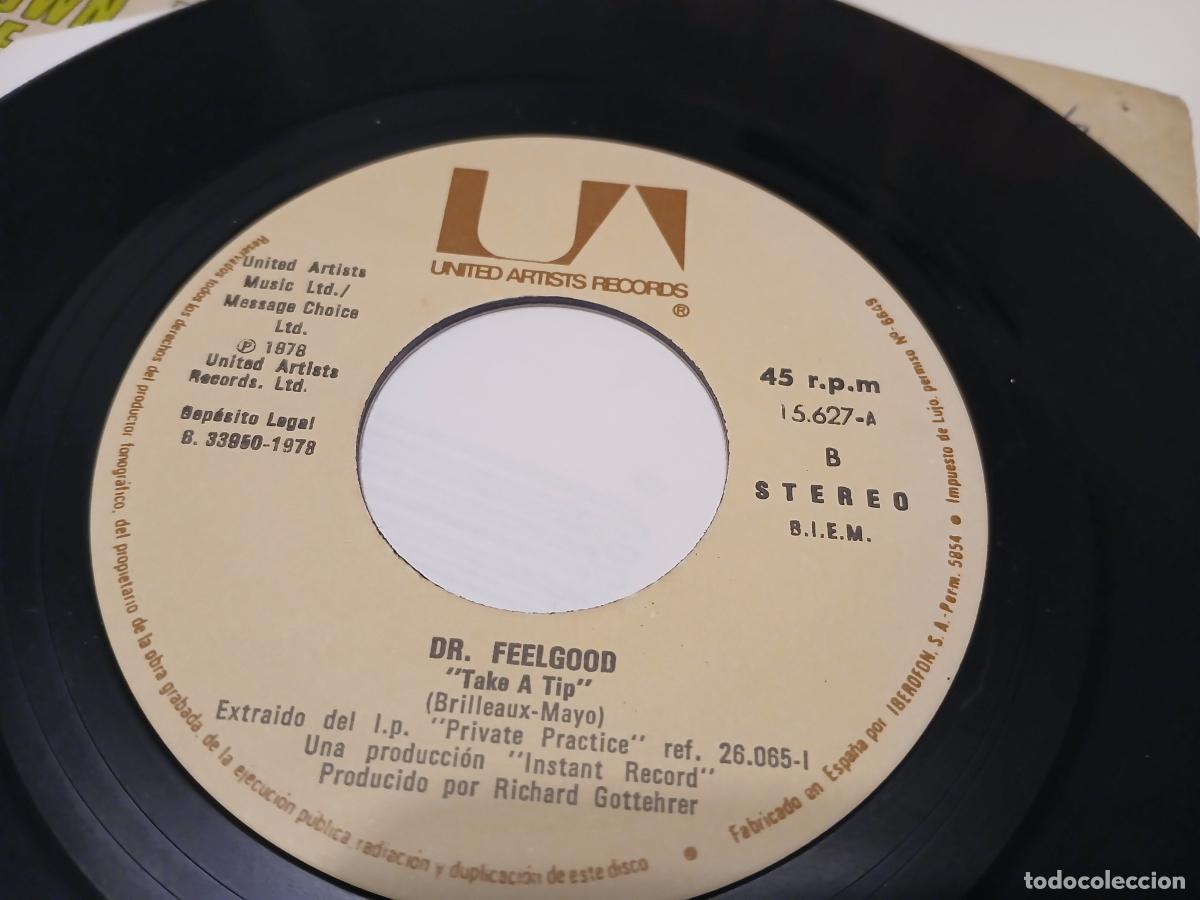Discos de vinilo: Dr. Feelgood -Down at the doctors- (1979) single 7&rdquo; - Foto 2