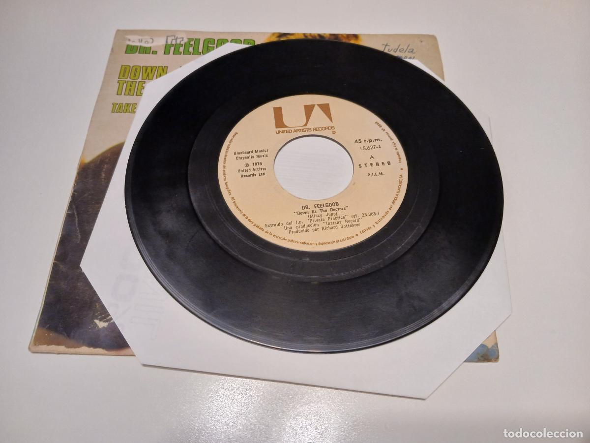 Discos de vinilo: Dr. Feelgood -Down at the doctors- (1979) single 7&rdquo; - Foto 5