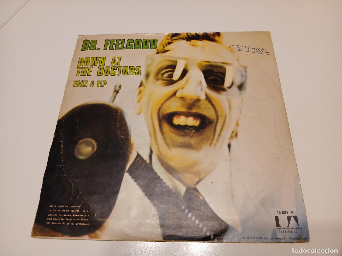 Discos de vinilo: Dr. Feelgood -Down at the doctors- (1979) single 7&rdquo; - Foto 6