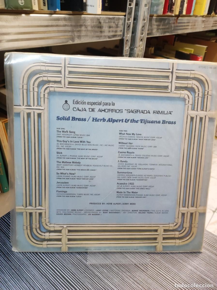 Discos de vinilo: Herb Alpert & The Tijuana Brass &ndash; Solid Brass - Foto 2