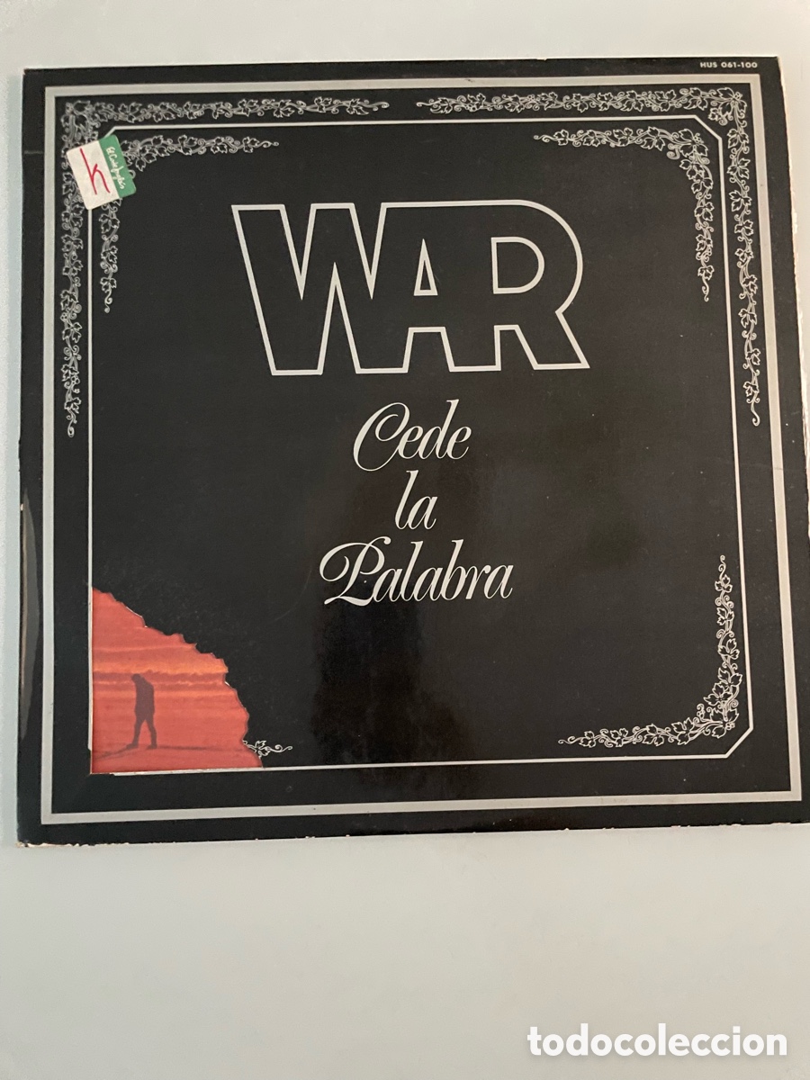 Discos de vinilo: Disco vinilo.- WAR: Cede la palabra. UA Records 1973 - Foto 1