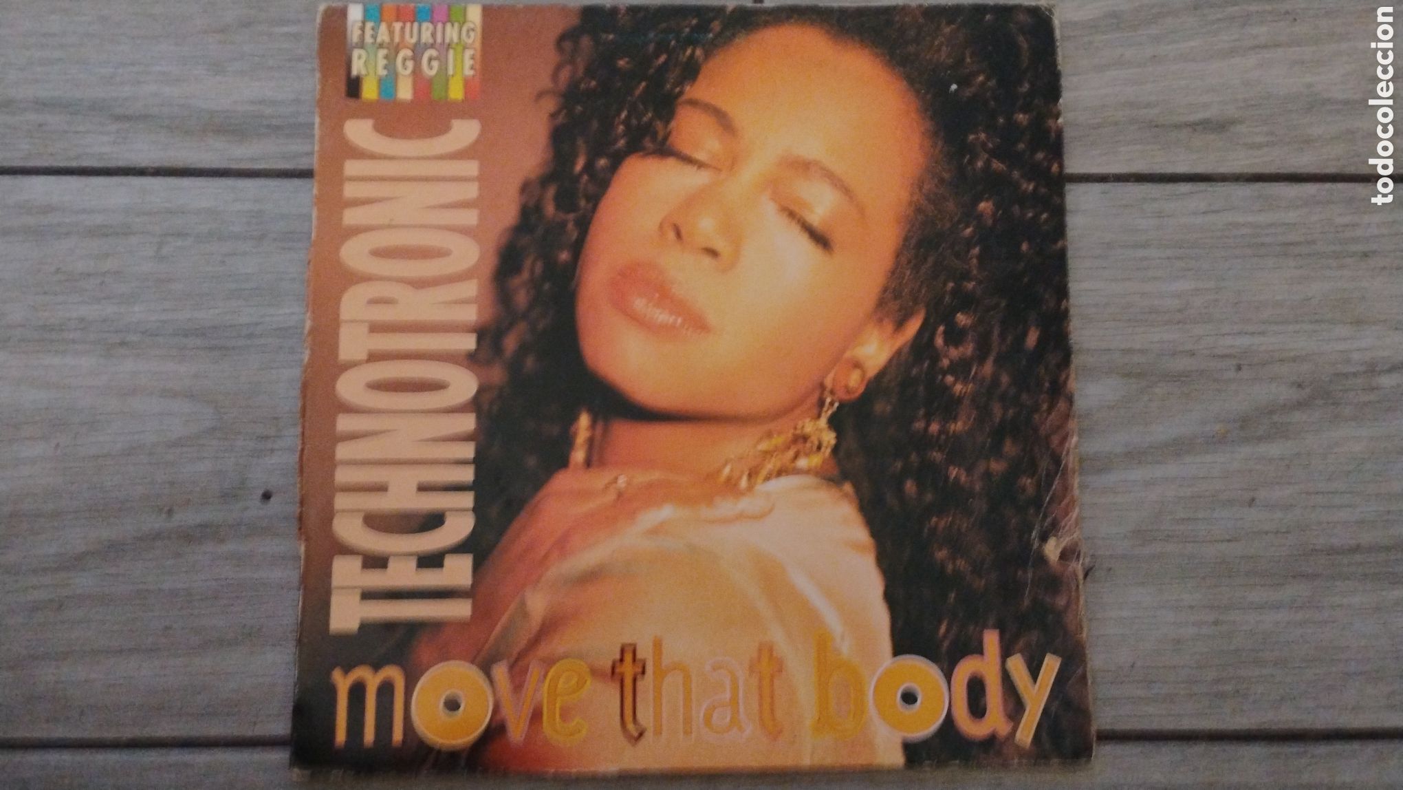 Discos de vinilo: TECHNOTRONIC-MOVE THAT BODY-MAXI-MAX MUSIC/SPAIN-IB - Foto 1