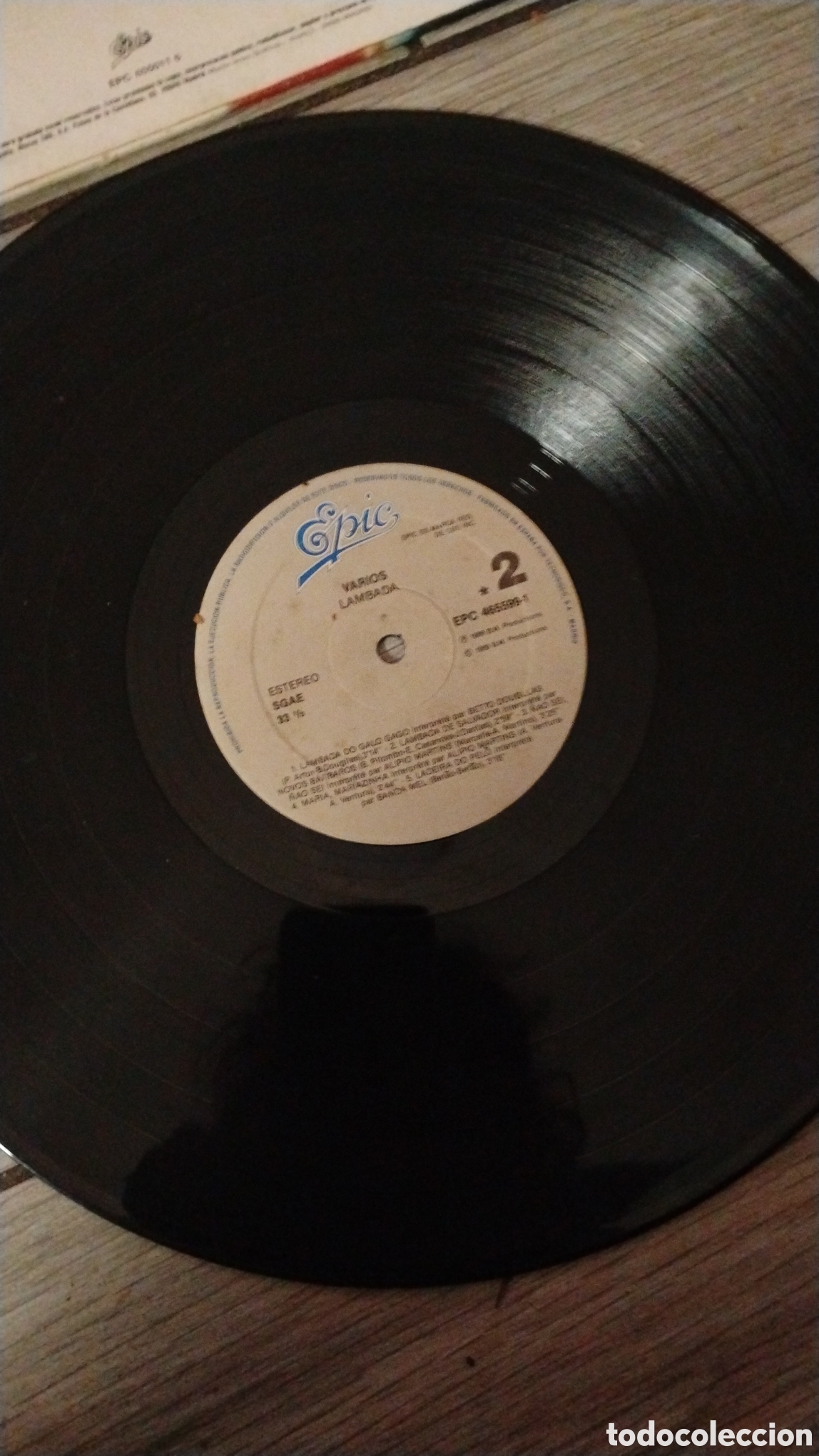 Discos de vinilo: KAOMA-LAMBADA-MAXI-EPIC/SPAIN-IB - Foto 5