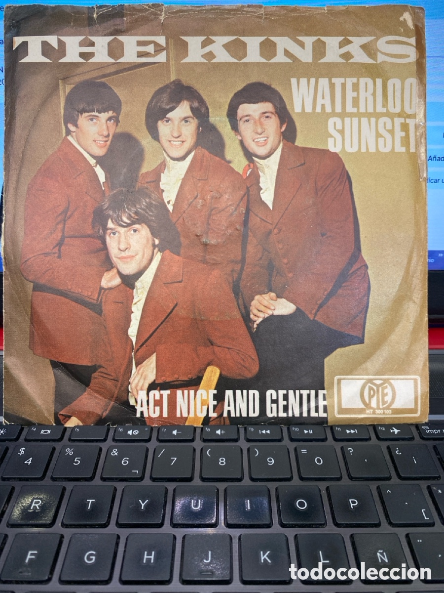 Discos de vinilo: THE KINKS - WATERLOO SUNSET + ACT NICE AND GENTLE SINGLE GERMANY - Foto 1